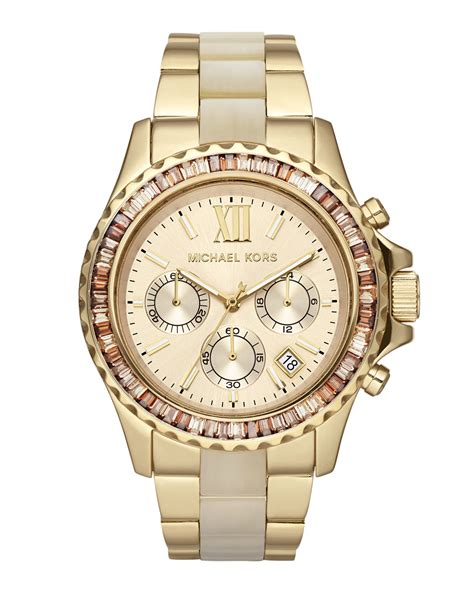 michael kors all stainless steel watch 5 atm|Michael Kors bradshaw watch gold.